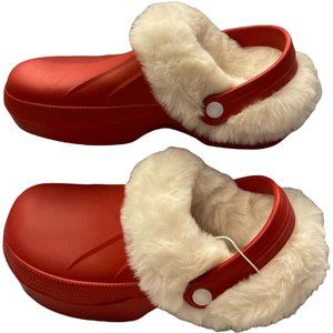 🌹Women’s Slippers Size M LOVE FIRST SIGHT Slippers Style Clogs Red